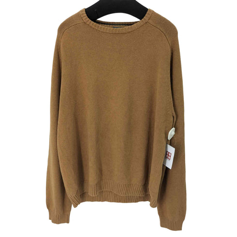 セントジョンズベイ STJOHNS BAY 畦編みL/Sクルーネックリブニット メンズ import:XL