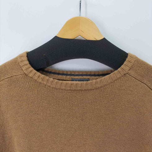 セントジョンズベイ STJOHNS BAY 畦編みL/Sクルーネックリブニット メンズ import:XL