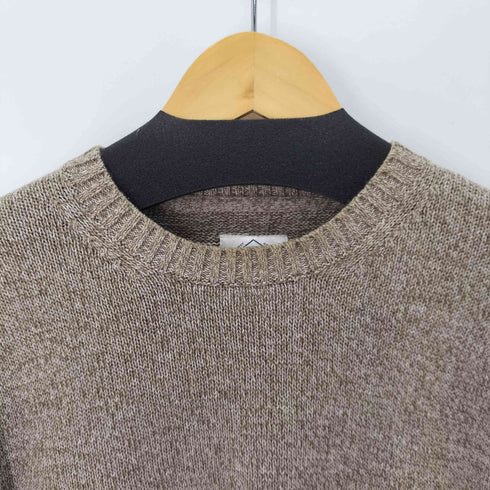 セントジョンズベイ STJOHNS BAY 畦編みL/Sメランジクルーネックリブニット メンズ import:M