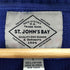 セントジョンズベイ STJOHNS BAY 畦編みL/Sクルーネックリブニット メンズ import:L