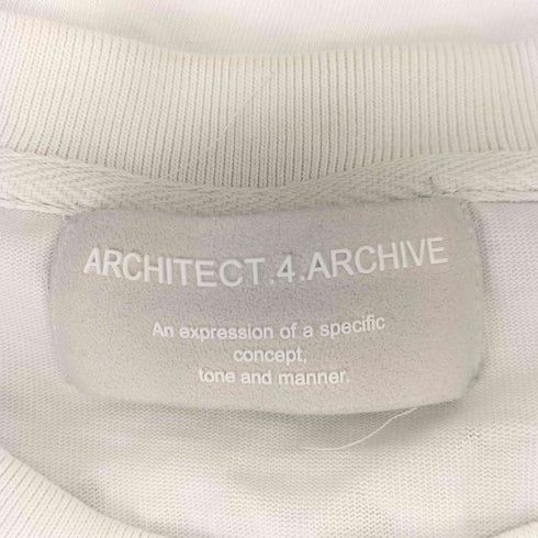 エーフォーエー Architect 4. Archive O ff all visual バックプリント クルーネック ロングTシャツ メンズ FREE