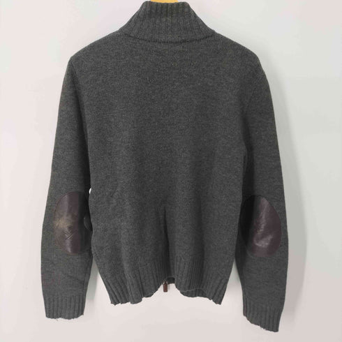 ポロバイラルフローレン Polo by RALPH LAUREN エルボーパッチ ドライバーズニット ポニー無 メンズ import:L