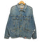 ゲス GUESS 80-90s 香港製 ボックスフィット デニムトラッカージャケット メンズ import:XL