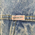 ゲス GUESS 80-90s 香港製 ボックスフィット デニムトラッカージャケット メンズ import:XL