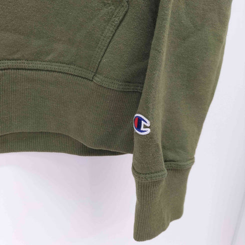 チャンピオン Champion ワンポイントロゴ刺繍 ハーフジップスウェットプルオーバー メンズ JPN:XL
