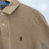 ポロバイラルフローレン Polo by RALPH LAUREN CUSTOM FIT ポニー刺繍 ロングスリーブ ポロシャツ メンズ import:M