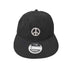 ニューエラ NEW ERA 9FIFTY SNAP BACK ピースロゴ刺繍 ナイロン混キャップ メンズ SMALL/MEDIUM