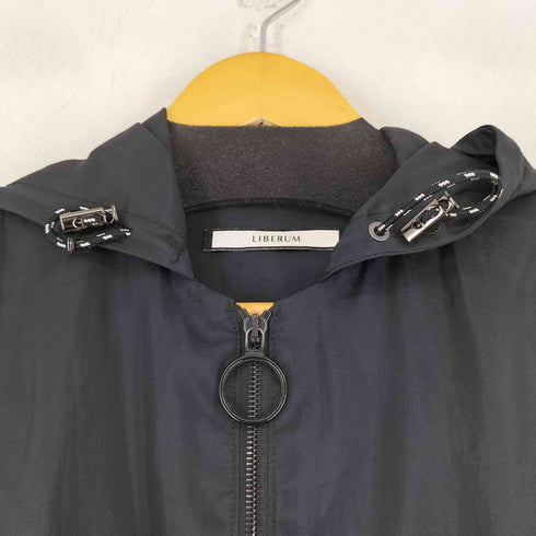 LIBERUM MESSAGE PRINT HOODIE メンズ