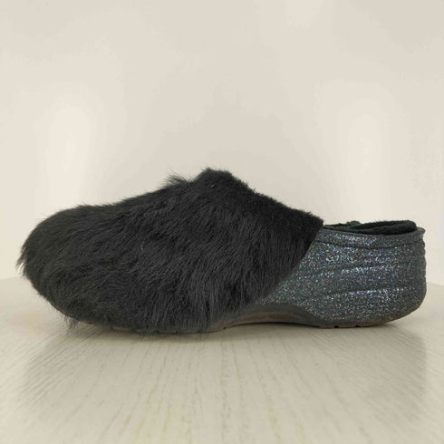 クロックス crocs 別注 ファーサンダル レディース M6/W8