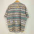 BIG DOGS 90S USA製 コットン 総柄 半袖シャツ メンズ import:XL