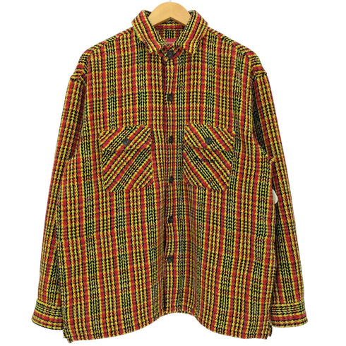 シュプリーム Supreme Heavy Flannel shirt メンズ import:M