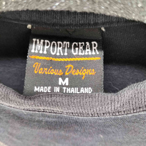 IMPORT GEAR 両面プリントS/Sカットソー バンT レディース import:M