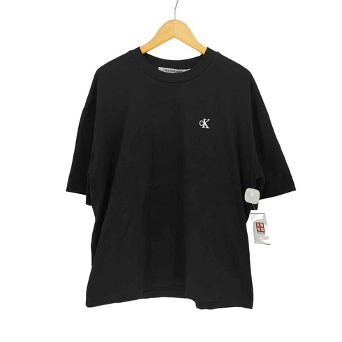 カルバンクラインジーンズ Calvin Klein Jeans ワンポイントロゴ刺繍S/Sカットソー メンズ import:L