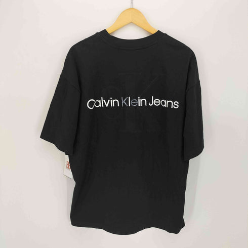 カルバンクラインジーンズ Calvin Klein Jeans ワンポイントロゴ刺繍S/Sカットソー メンズ import:L