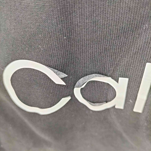 カルバンクラインジーンズ Calvin Klein Jeans ワンポイントロゴ刺繍S/Sカットソー メンズ import:L