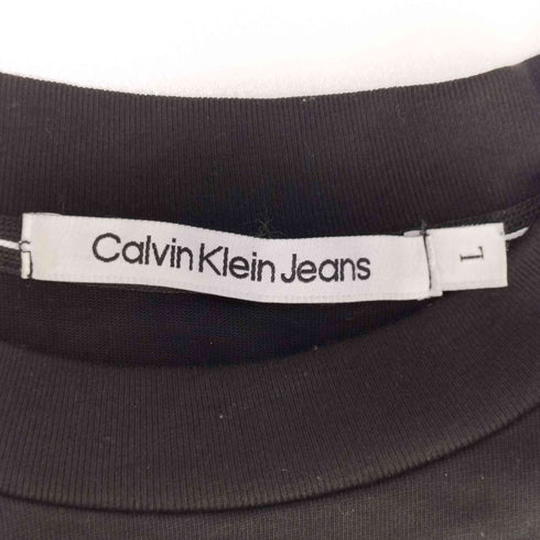 カルバンクラインジーンズ Calvin Klein Jeans ワンポイントロゴ刺繍S/Sカットソー メンズ import:L