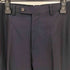 GINZA Global Style STRONG FOLD ウールシルク ストライプ 2Bテーラードジャケット&センタープレススラックス2本 セットアップ メンズ
