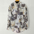 VINCI レーヨン混 総柄シャツ メンズ import:L