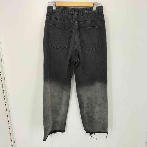 BANGOULUO ダメージ加工デニムパンツ レディース