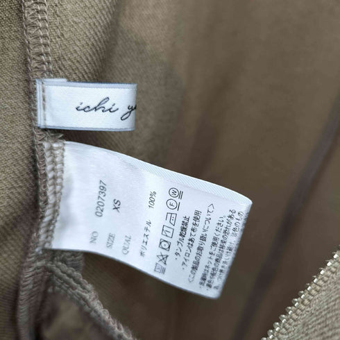 ichi yon nana 147 バックジップサロペット レディース JPN:XS