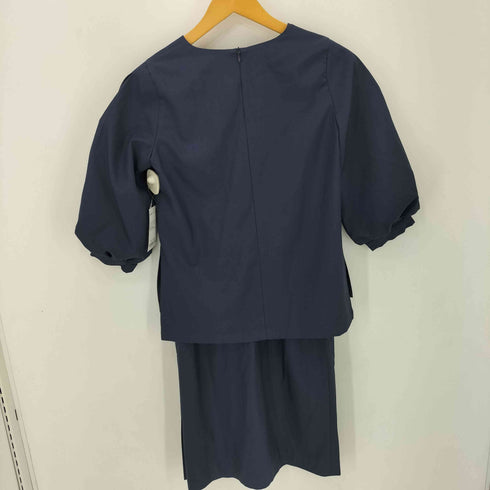 ichi yon nana 147 サイドスリットブラウス タイトスカートセットアップ レディース S/S