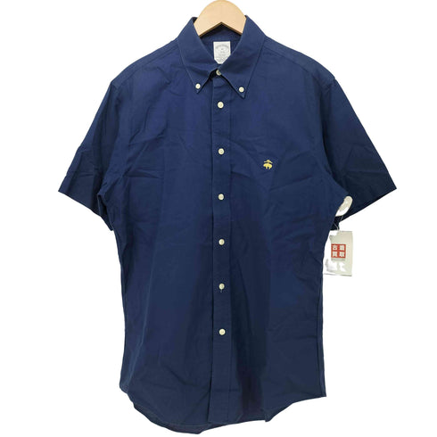 ブルックスブラザーズ BROOKS BROTHERS ロゴ刺繍 S/S ボタンダウンシャツ メンズ JPN:M