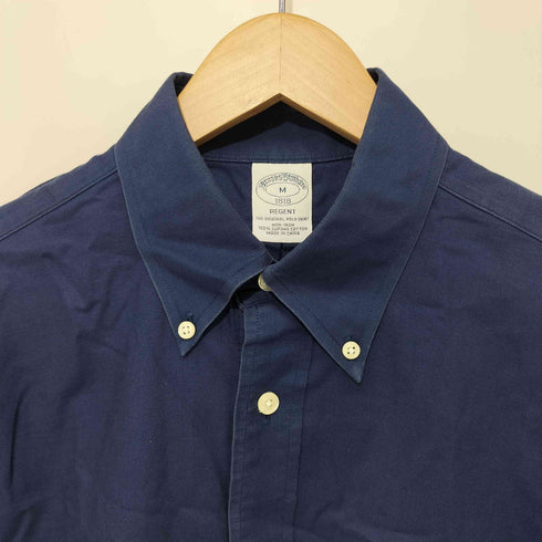 ブルックスブラザーズ BROOKS BROTHERS ロゴ刺繍 S/S ボタンダウンシャツ メンズ JPN:M