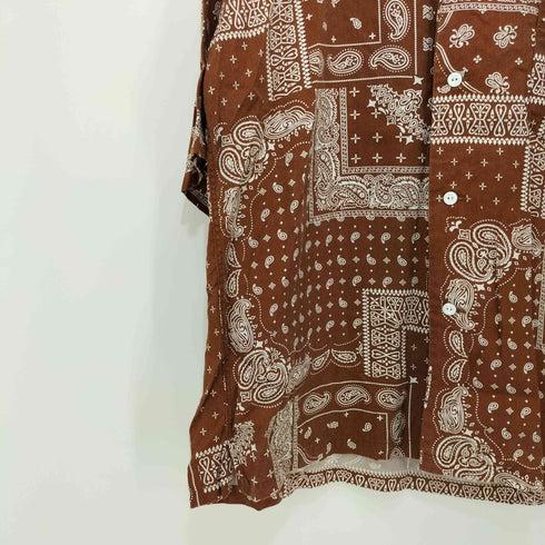 モンキータイム MONKEY TIME PAISLEY PRINT OPEN SHT メンズ JPN:L
