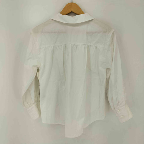 ichi yon nana 147 ピンタックギャザースリーブシャツ レディース JPN:XS