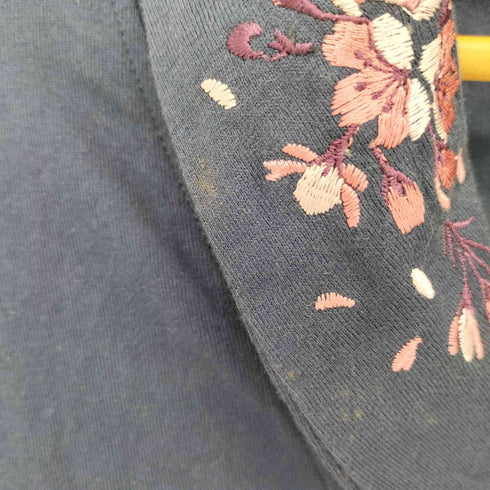 ハナタビガクダン 花旅楽団 桜刺繍 ショールカラー ジャケット メンズ JPN:XL
