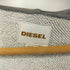 ディーゼル DIESEL y2k ライダース スウェットパーカー ワッペン刺繍 メンズ import:L
