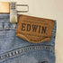 エドウィン EDWIN 50532 ジップフライ デニム ジョーツ パンツ シンチバック 脇割 メンズ 36
