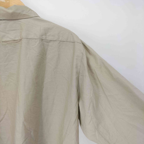 ユニバーサルオーバーオール UNIVERSAL OVERALL USA製 DURABLE PRESS フラップポケット L/S レギュラーカラー シャツ メンズ import:XL