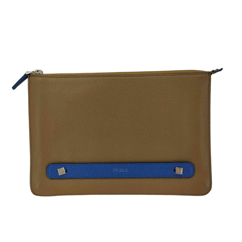 フルラ FURLA レザー ツートーン クラッチバッグ レディース