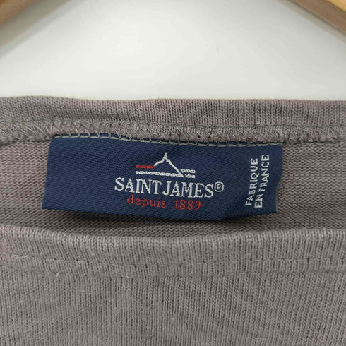 セントジェームス SAINT JAMES ボーダーエルボーパッチ バスクシャツ レディース USA 32