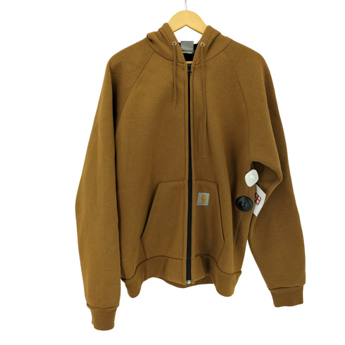 カーハート Carhartt ベロア裏地 ジップアップ パーカー メンズ XXL