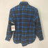 ペンドルトン PENDLETON 70S USA製 ウール混 チェックウエスタンシャツ メンズ import:L