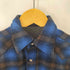 ペンドルトン PENDLETON 70S USA製 ウール混 チェックウエスタンシャツ メンズ import:L