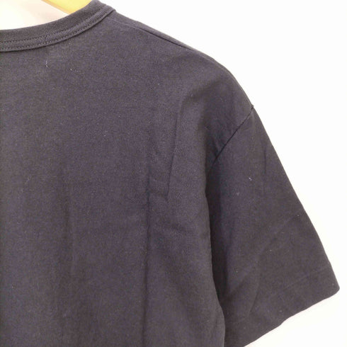 プレイコムデギャルソン PLAY COMME des GARCONS AD2022 ゴールドエンブレム ハート 刺繍 S/S クルーネック Tシャツ メンズ JPN:L