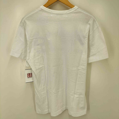 プレイコムデギャルソン PLAY COMME des GARCONS AD2019 フロント ハート ロゴ プリント S/S クルーネック Tシャツ メンズ JPN:L