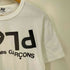プレイコムデギャルソン PLAY COMME des GARCONS AD2019 フロント ハート ロゴ プリント S/S クルーネック Tシャツ メンズ JPN:L