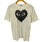 プレイコムデギャルソン PLAY COMME des GARCONS AD2022 ビッグ ハート プリント S/S クルーネック Tシャツ メンズ JPN:L