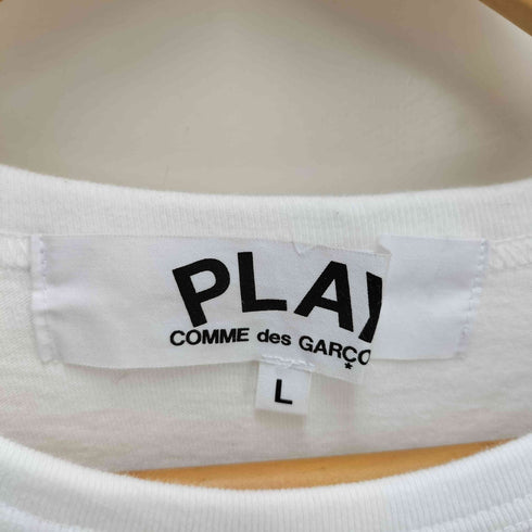 プレイコムデギャルソン PLAY COMME des GARCONS AD2022 ビッグ ハート プリント S/S クルーネック Tシャツ メンズ JPN:L