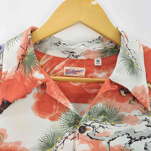 サンサーフ SUN SURF 和柄 龍 総柄アロハシャツ メンズ JPN:M