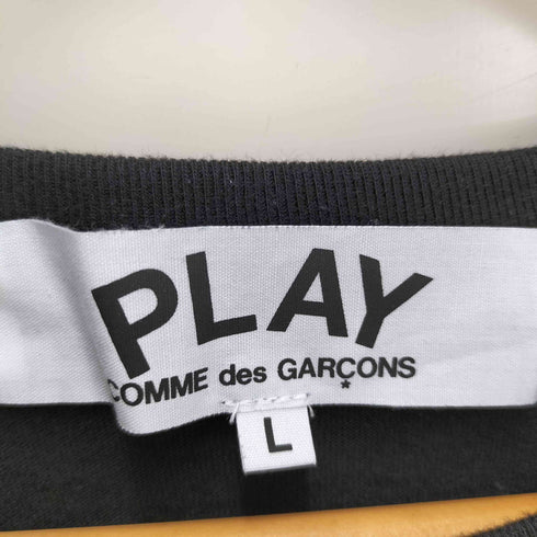 プレイコムデギャルソン PLAY COMME des GARCONS AD2022 ワンポイント ハート 刺繍 S/S クルーネック Tシャツ メンズ JPN:L