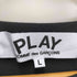 プレイコムデギャルソン PLAY COMME des GARCONS AD2022 ワンポイント ハート 刺繍 S/S クルーネック Tシャツ メンズ JPN:L
