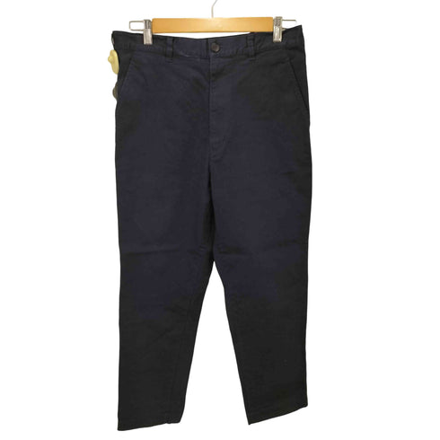 コムデギャルソンオム COMME des GARCONS HOMME AD2021 21AW コットン ノータック テーパード パンツ メンズ JPN:S