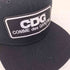 シーディージーコムデギャルソン CDG COMME des GARCONS LOGO PATCH CAP スナップバック 6パネル ベースボール キャップ メンズ