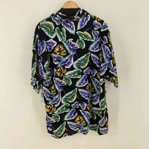 STEP WALK 総柄レーヨンオープンカラーシャツ メンズ import:L