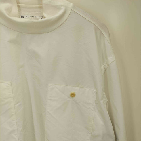 サカイ Sacai 22SS Moc Shirt モックネック ドッキング プルオーバー メンズ JPN:2
